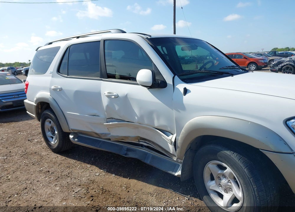 2002 TOYOTA SEQUOIA SR5 V8 VIN: 5TDZT34A42S124646