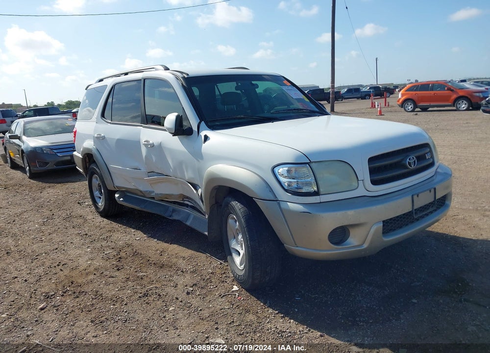 2002 TOYOTA SEQUOIA SR5 V8 VIN: 5TDZT34A42S124646