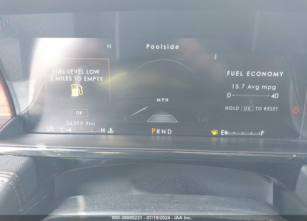 2019 LINCOLN NAVIGATOR RESERVE VIN: 5LMJJ2LT1KEL23586