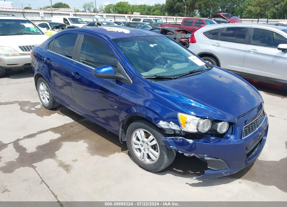 2013 CHEVROLET SONIC LT AUTO VIN: 1G1JC5SH3D4235947