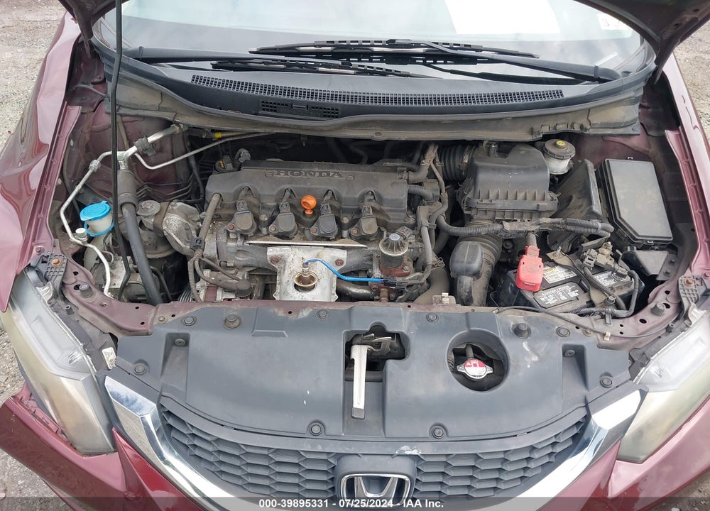 2015 HONDA CIVIC LX VIN: 19XFB2F51FE076278