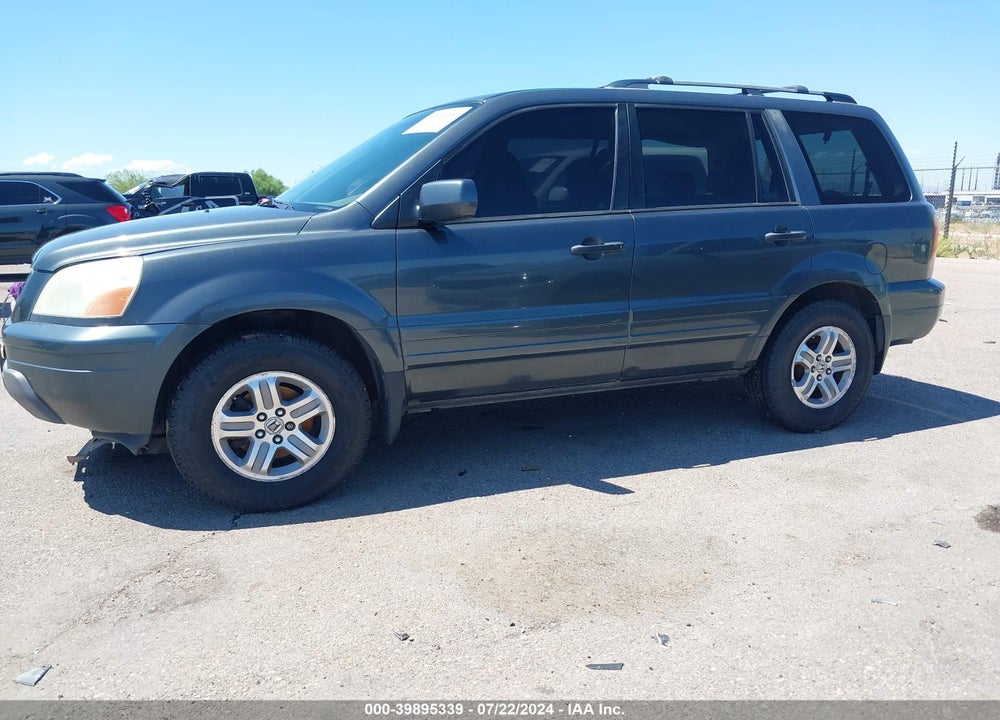 2005 HONDA PILOT EX-L VIN: 2HKYF18585H557174