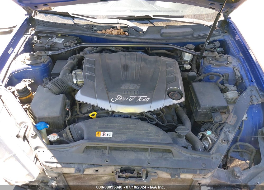 2013 HYUNDAI GENESIS 3.8 TRACK VIN: KMHHU6KJ7DU084070