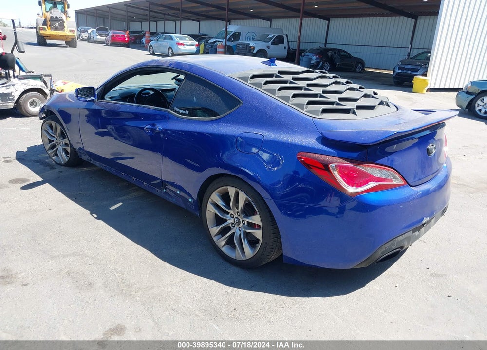 2013 HYUNDAI GENESIS 3.8 TRACK VIN: KMHHU6KJ7DU084070