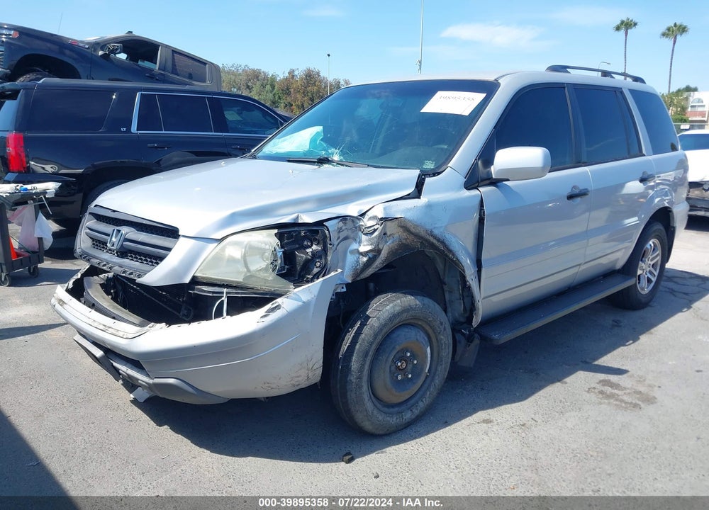 2003 HONDA PILOT EX VIN: 2HKYF18403H529700
