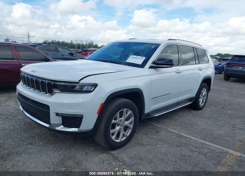 2021 JEEP GRAND CHEROKEE L LIMITED 4X4 VIN: 1C4RJKBG1M8105096