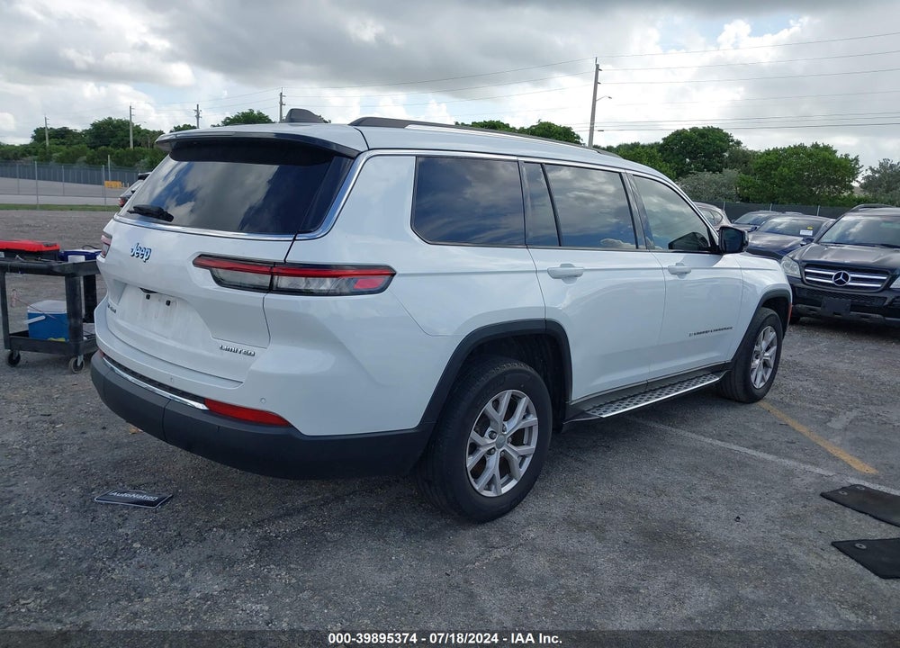 2021 JEEP GRAND CHEROKEE L LIMITED 4X4 VIN: 1C4RJKBG1M8105096