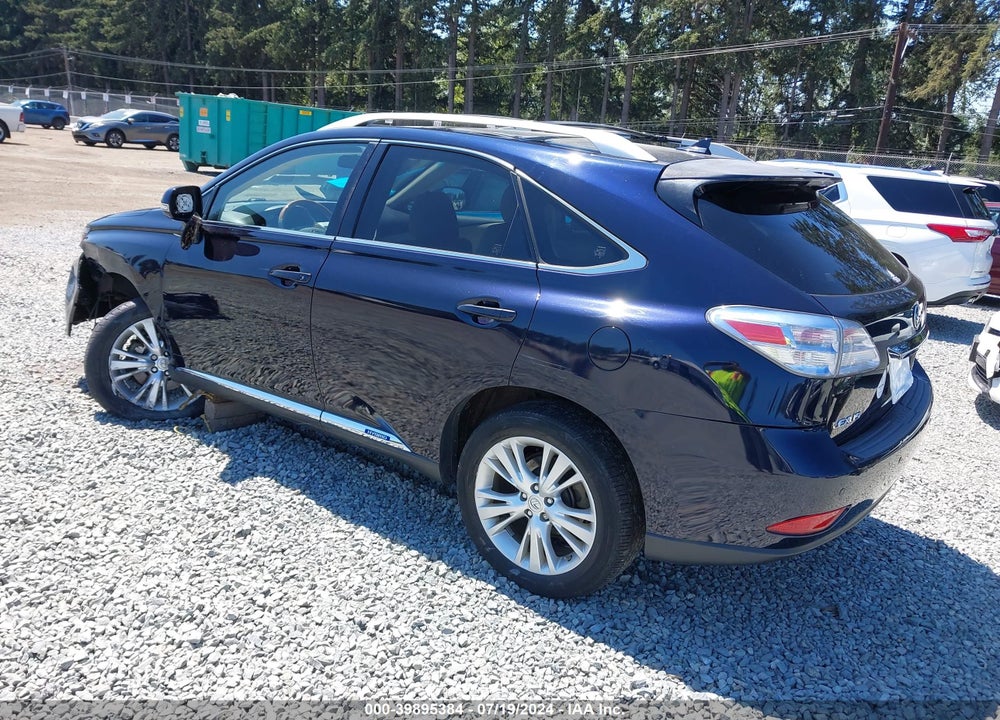 2010 LEXUS RX 450H VIN: JTJBC1BAXA2014888