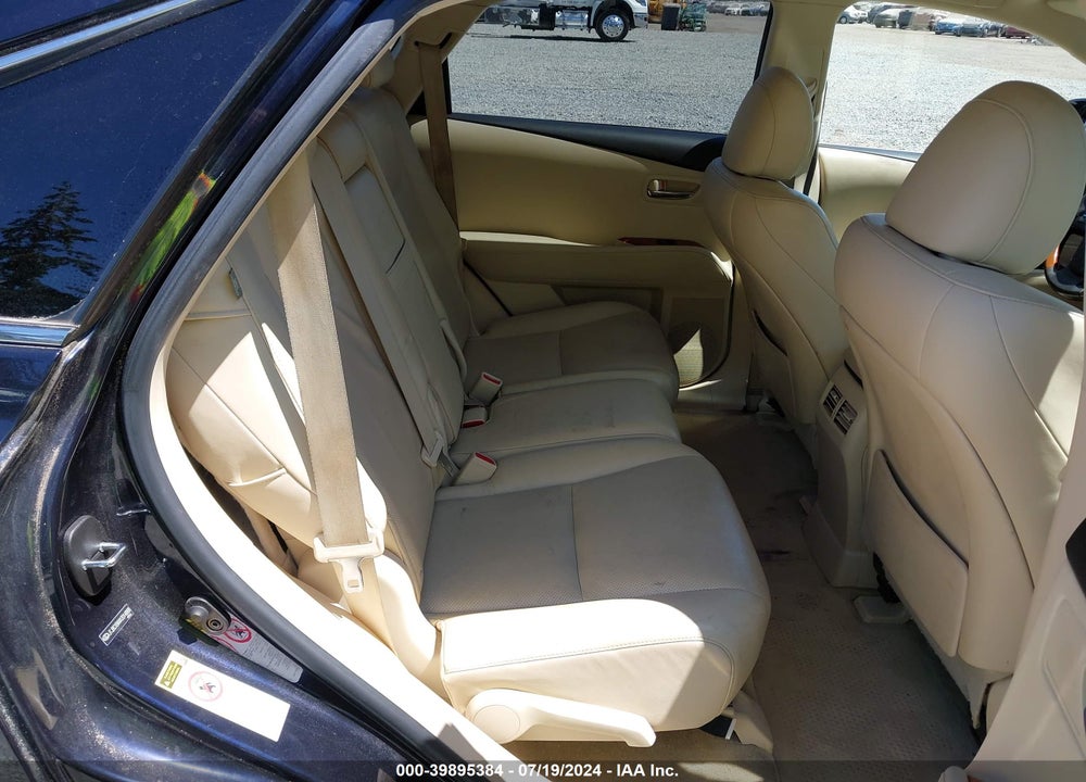 2010 LEXUS RX 450H VIN: JTJBC1BAXA2014888