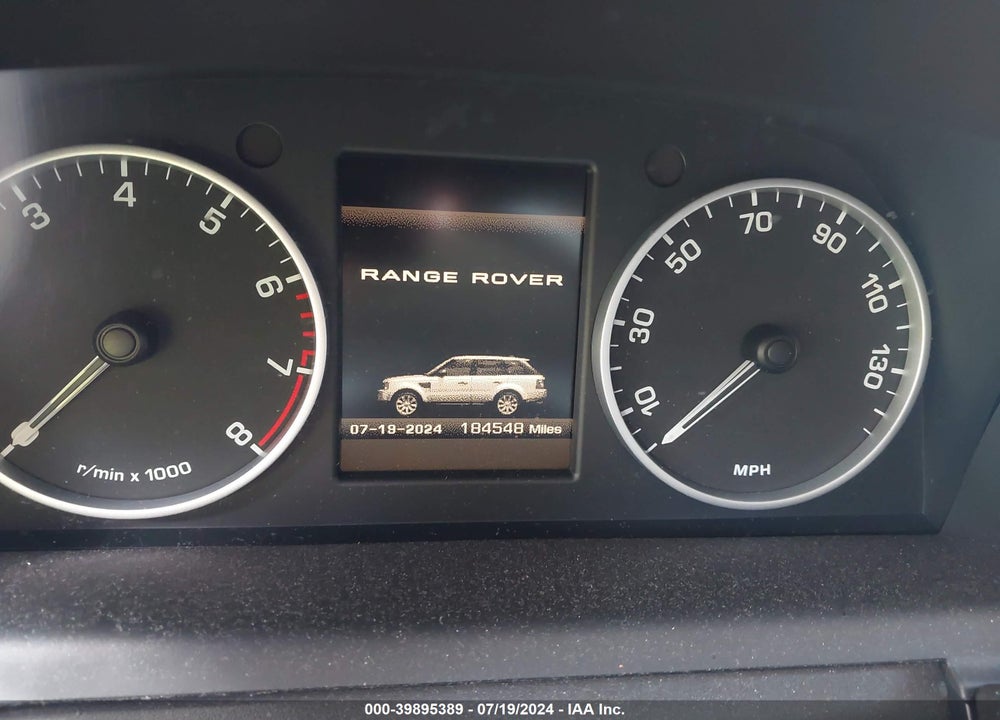 2010 LAND ROVER RANGE ROVER SPORT HSE VIN: SALSK2D43AA245360