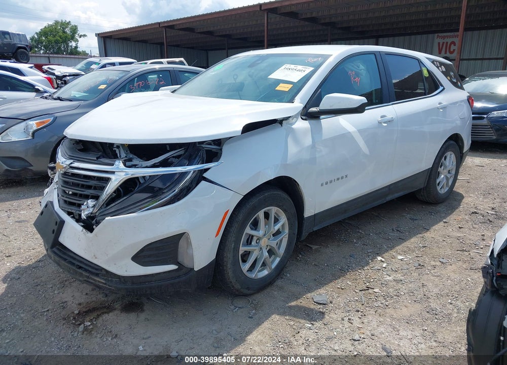 2022 CHEVROLET EQUINOX FWD LT VIN: 3GNAXKEV9NL296895