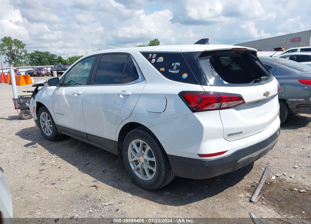 2022 CHEVROLET EQUINOX FWD LT VIN: 3GNAXKEV9NL296895