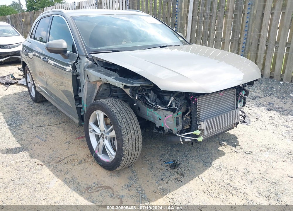 2022 AUDI Q3 PREMIUM 45 TFSI S LINE QUATTRO TIPTRONIC VIN: WA1DECF38N1024080
