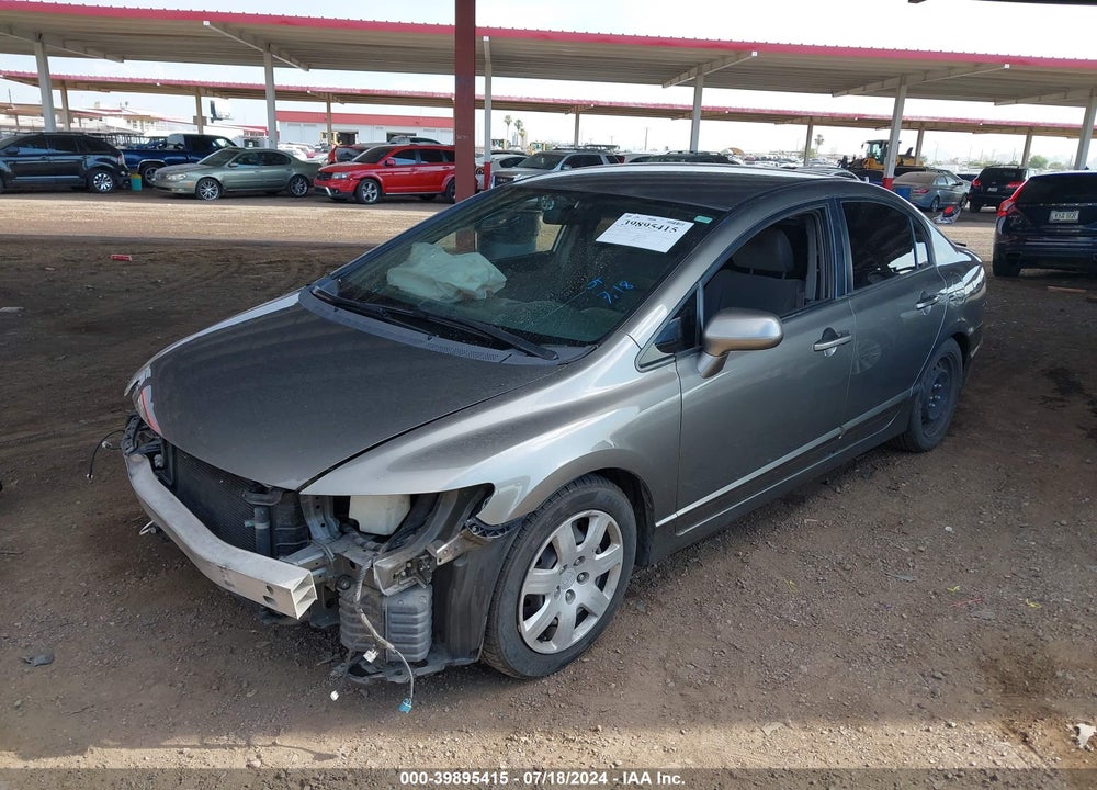 2007 HONDA CIVIC LX VIN: 1HGFA165X7L019035