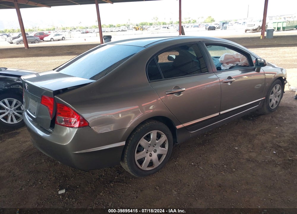 2007 HONDA CIVIC LX VIN: 1HGFA165X7L019035