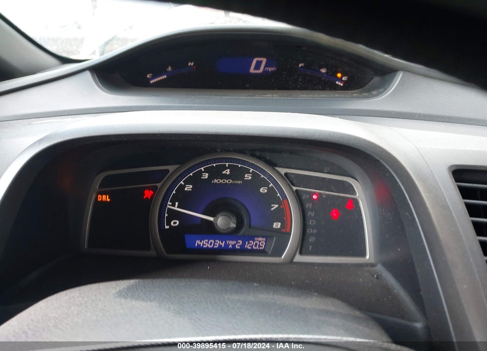 2007 HONDA CIVIC LX VIN: 1HGFA165X7L019035