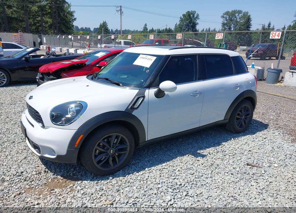2014 MINI COUNTRYMAN COOPER S VIN: WMWZC5C57EWP36776