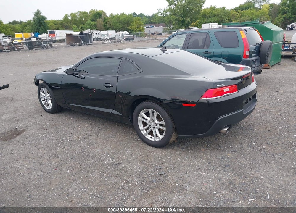 2015 CHEVROLET CAMARO 2LS VIN: 2G1FB1E37F9198452