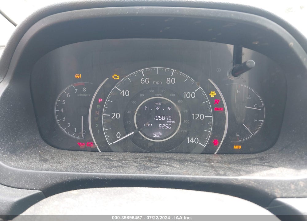 2014 HONDA CR-V EX VIN: 2HKRM4H58EH692568