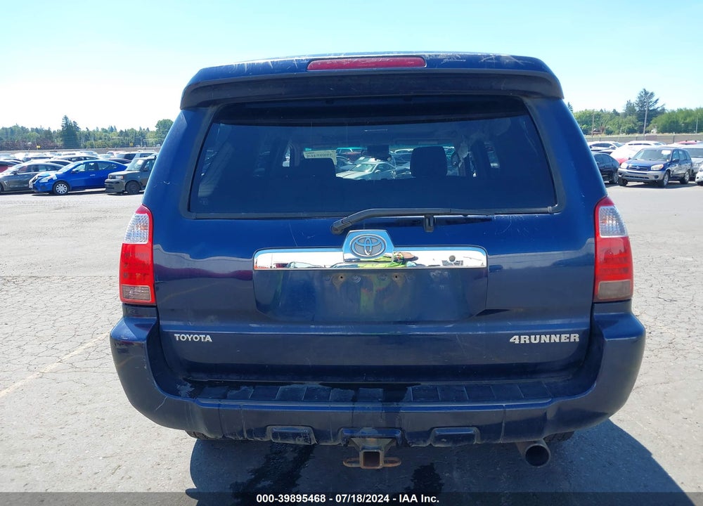 2006 TOYOTA 4RUNNER SR5 V6 VIN: JTEBU14R060099824