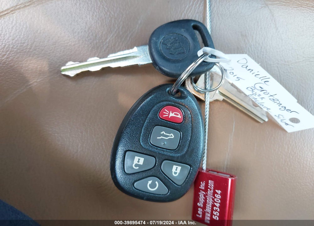 2015 BUICK ENCLAVE LEATHER VIN: 5GAKRBKD9FJ199435