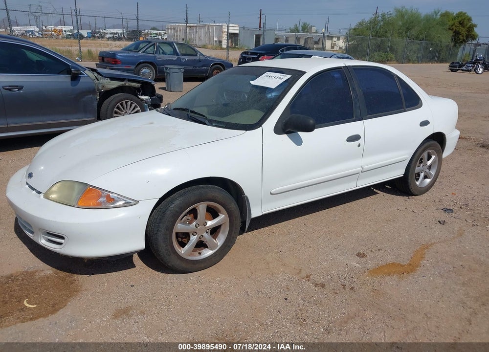 2002 CHEVROLET CAVALIER VIN: 1G1JC524627473610