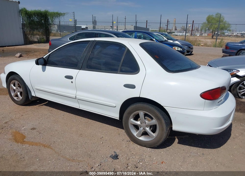 2002 CHEVROLET CAVALIER VIN: 1G1JC524627473610