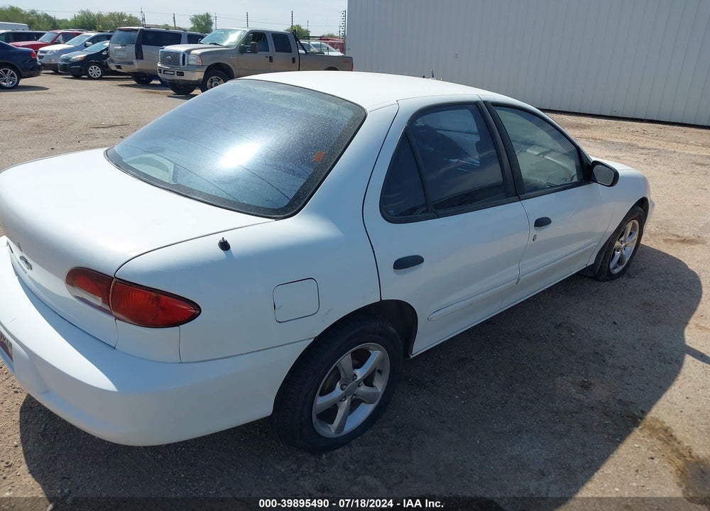 2002 CHEVROLET CAVALIER VIN: 1G1JC524627473610