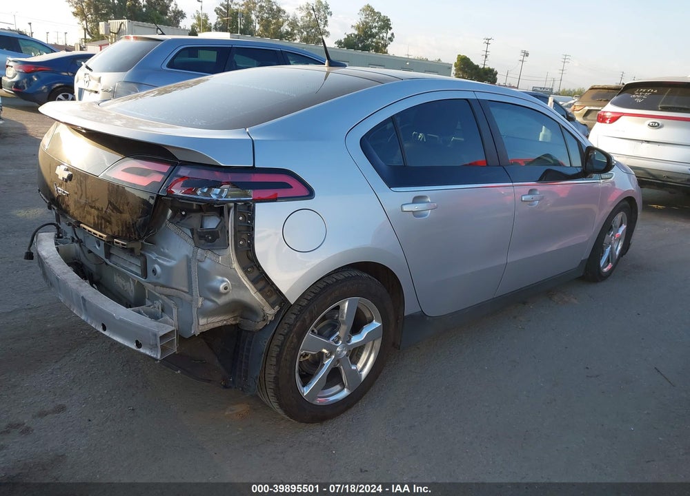 2012 CHEVROLET VOLT VIN: 1G1RD6E45CU103656