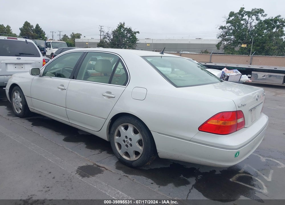 2003 LEXUS LS 430 VIN: JTHBN30F430101142