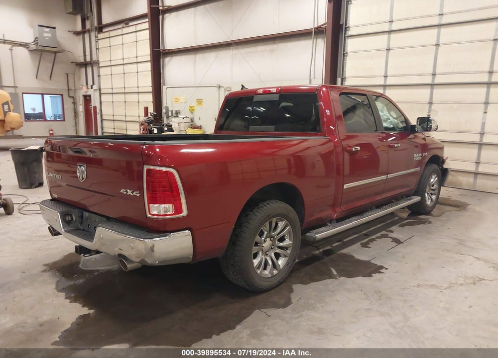 2014 RAM 1500 LONGHORN LIMITED VIN: 1C6RR7WT1ES367760