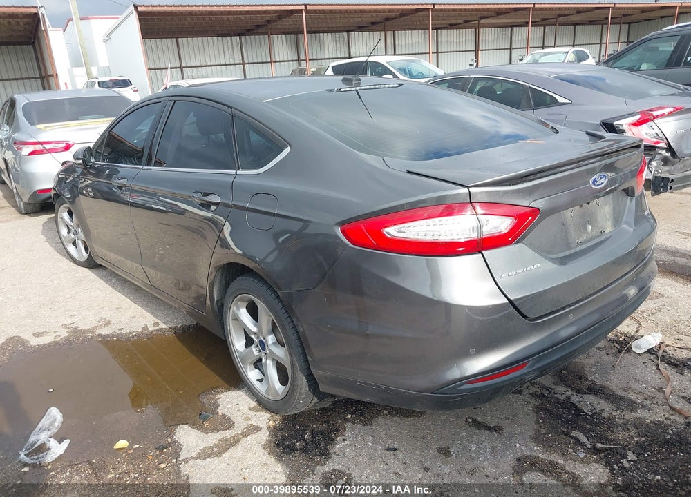 2016 FORD FUSION SE VIN: 3FA6P0H72GR382734