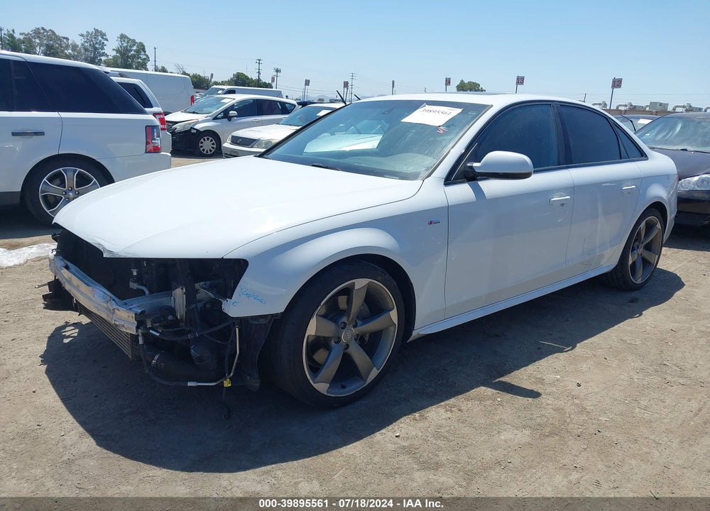 2015 AUDI A4 2.0T PREMIUM VIN: WAUEFAFL4FN019221