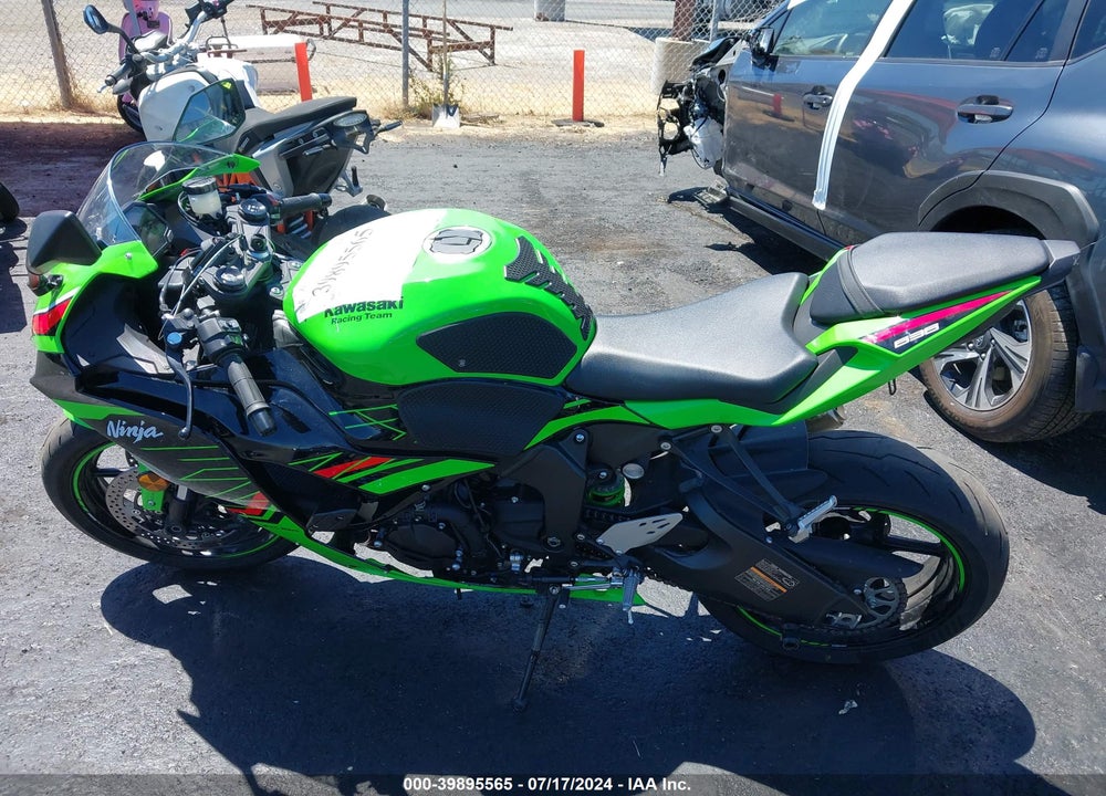 2024 KAWASAKI ZX636 K VIN: JKBZXJJ13RA000572