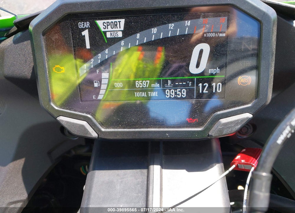 2024 KAWASAKI ZX636 K VIN: JKBZXJJ13RA000572
