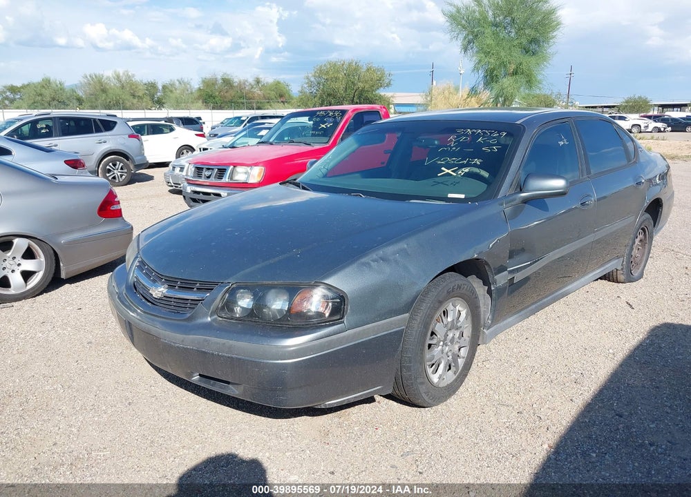 2005 CHEVROLET IMPALA VIN: 2G1WF52E859256178