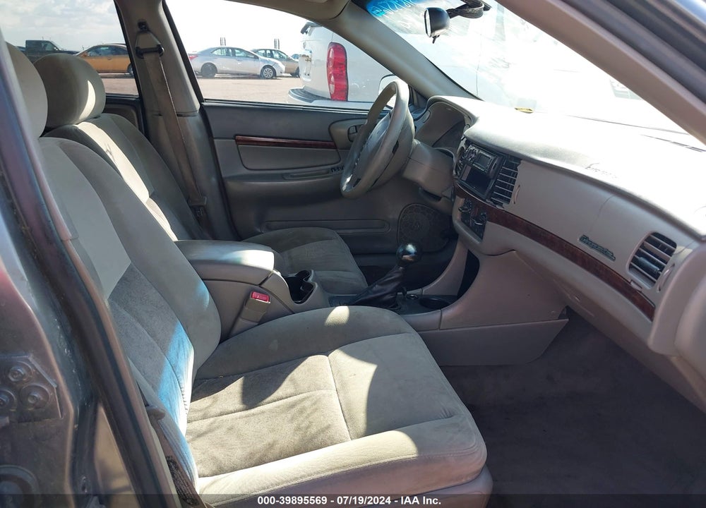 2005 CHEVROLET IMPALA VIN: 2G1WF52E859256178