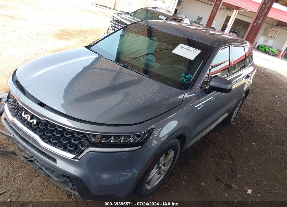 2022 KIA SORENTO LX VIN: 5XYRG4LC7NG113574