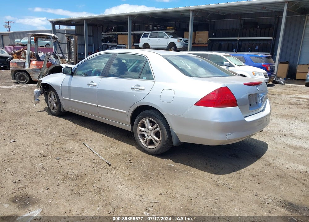 2006 HONDA ACCORD 2.4 SE VIN: 1HGCM56376A088372