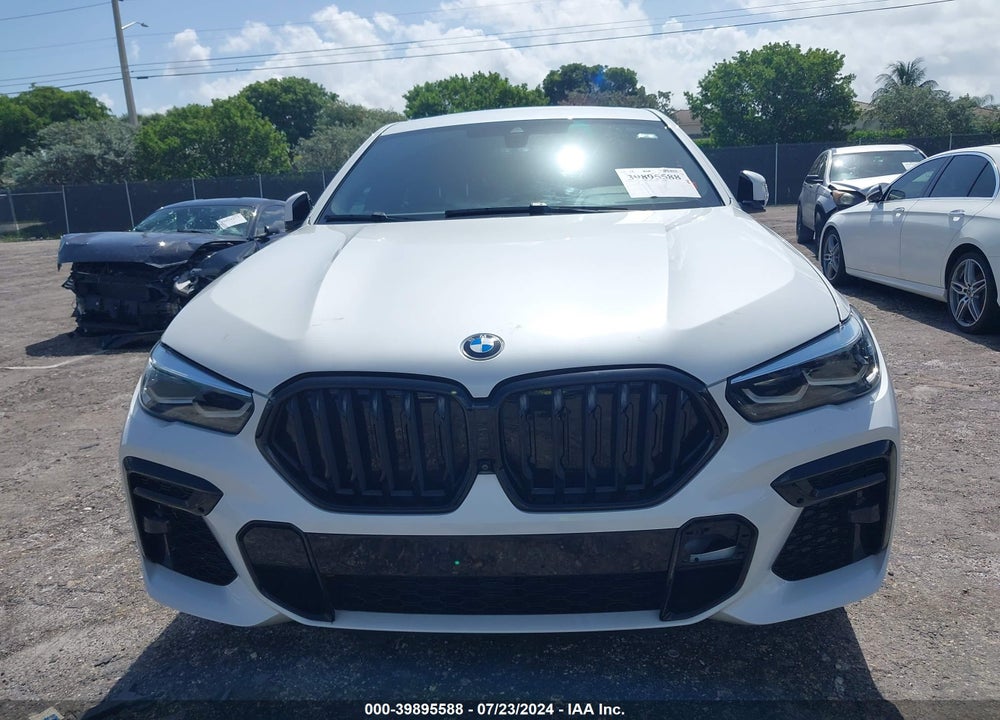 2022 BMW X6 XDRIVE40I VIN: 5UXCY6C0XN9J14237