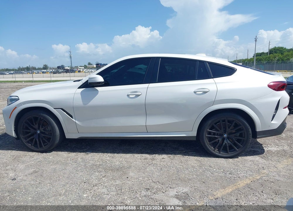 2022 BMW X6 XDRIVE40I VIN: 5UXCY6C0XN9J14237