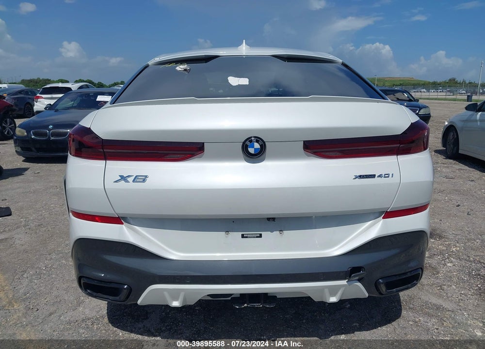 2022 BMW X6 XDRIVE40I VIN: 5UXCY6C0XN9J14237