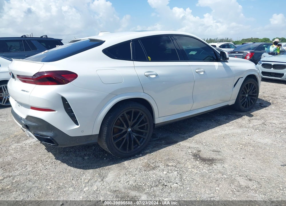 2022 BMW X6 XDRIVE40I VIN: 5UXCY6C0XN9J14237