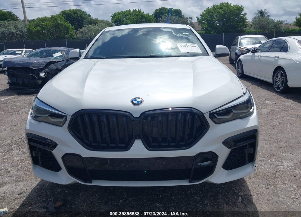 2022 BMW X6 XDRIVE40I VIN: 5UXCY6C0XN9J14237