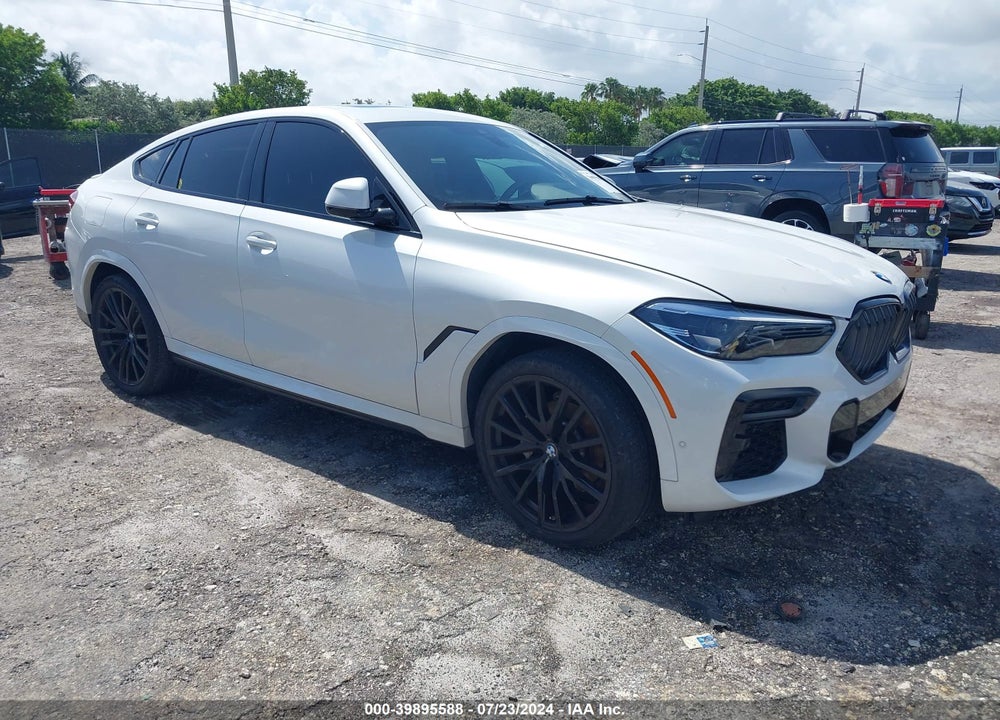 2022 BMW X6 XDRIVE40I VIN: 5UXCY6C0XN9J14237