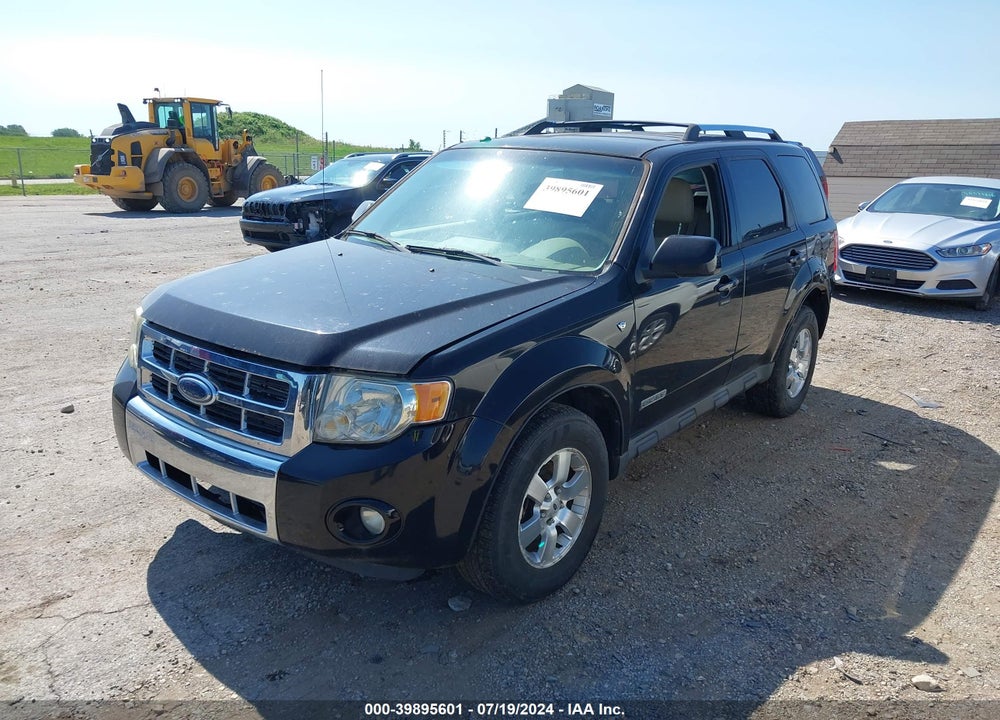 2008 FORD ESCAPE LIMITED VIN: 1FMCU94178KC06923