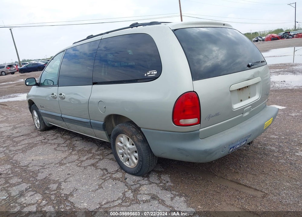 1999 PLYMOUTH GRAND VOYAGER SE VIN: 2P4GP44G9XR329316