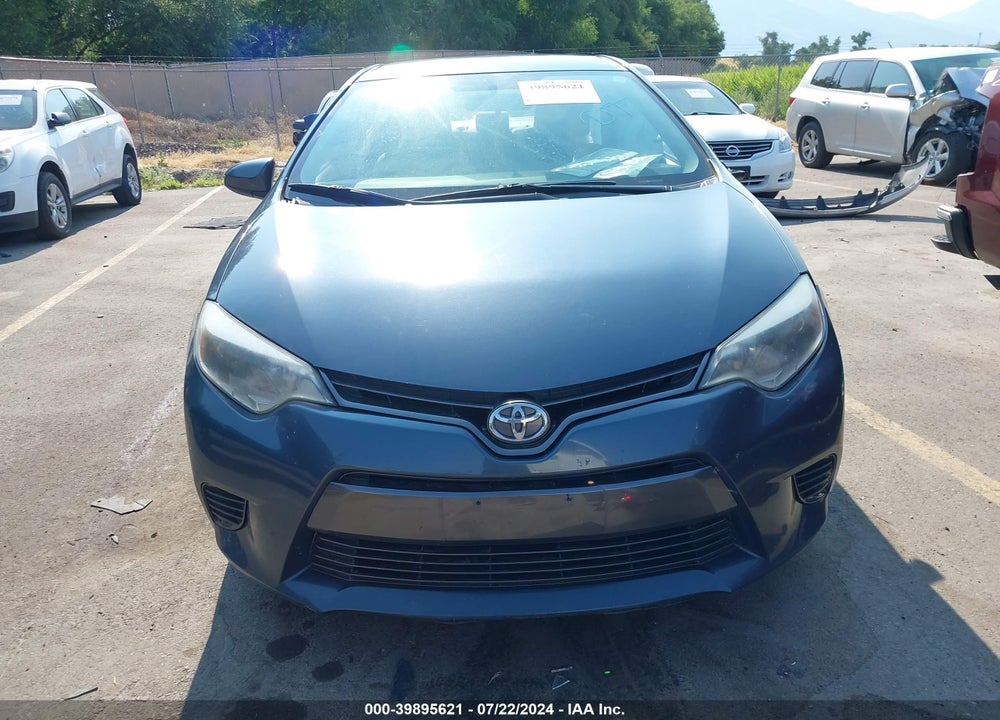2016 TOYOTA COROLLA LE VIN: 2T1BURHE1GC689077