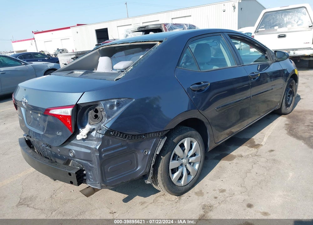 2016 TOYOTA COROLLA LE VIN: 2T1BURHE1GC689077