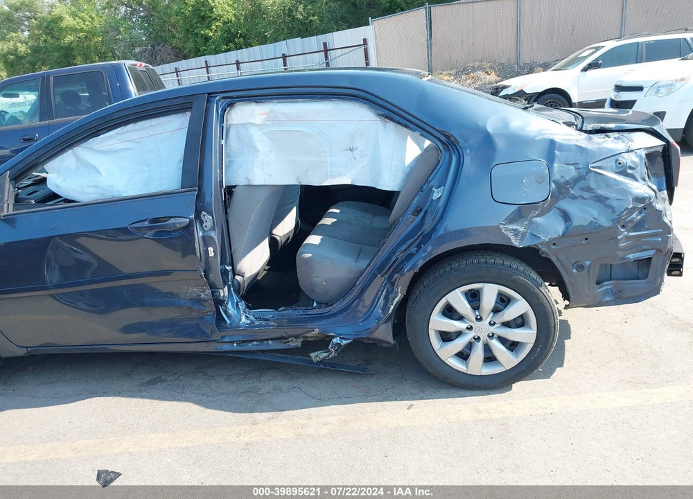 2016 TOYOTA COROLLA LE VIN: 2T1BURHE1GC689077